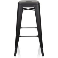 VANTAGGIO HIGH - Barhocker Schwarz matt