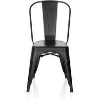 VANTAGGIO BRUSH - Bistrostuhl Schwarz matt