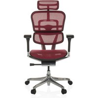ERGOHUMAN GEN2 | Netz - Luxus Chefsessel Rot