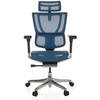 ERGOHUMAN SLIM GEN2 | Netz - Luxus Chefsessel Blau