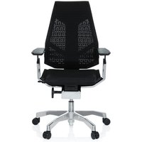 GENIDIA - High End Bürostuhl Schwarz