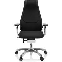 GENIDIA PRO | Stoff - High End Bürostuhl Schwarz