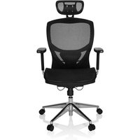 VENUS ONE - High End Bürostuhl Schwarz