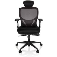 VENUS BASE - High End Bürostuhl Silbergrau/Schwarz