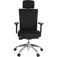 ASTRA LUX | Stoff - Profi Bürostuhl Schwarz