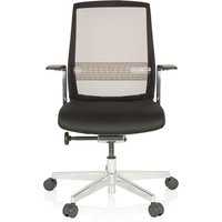 FOUNTAINE PRO - High End Bürostuhl Schwarz