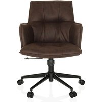 SOLAO LIFE - Home Office Bürostuhl Dunkelbraun