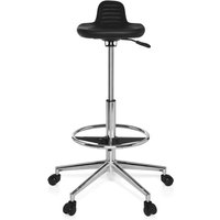 TOP WORK 03 - Drehhocker Schwarz