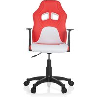 TEEN GAME AL - Kinderdrehstuhl Rot / Weiß