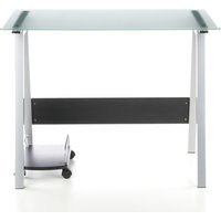 DELPHI | 100x70 - Schreibtisch Silber