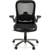 INSTRUCTOR T I | Kunstleder/Netz - XXL Drehstuhl Schwarz