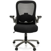 INSTRUCTOR T I | Stoff/Netz - XXL Drehstuhl Schwarz