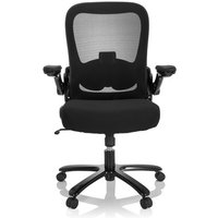 INSTRUCTOR SW I | Stoff/Netz - XXL Drehstuhl Schwarz