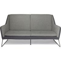 LAGUN | 3-Sitzer - Lounge Sofa Hellgrau / Dunkelgrau