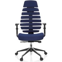 ERGO LINE II PRO | Stoff - Profi Bürostuhl Blau