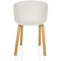 OSLO W - Schalenstuhl Weiß