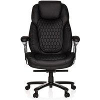 XXL PULLMANN | Kunstleder - XXL Drehstuhl Schwarz