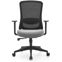 Sedito - Home Office Bürostuhl Schwarz/Grau