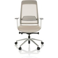 CHIARO T2 WHITE - Profi Bürostuhl Beige/Grau