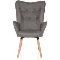 HAVENIO I - Polstersessel Grau