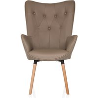 HAVENIO I - Polstersessel Braun