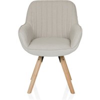 SCANDI SOFT - Polsterstuhl Creme