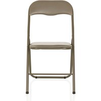 TUDELA BASIC | PVC - Klappstuhl Taupe