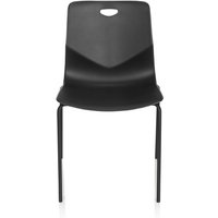 T36 V - Vierfußstuhl Schwarz