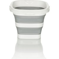 CLEAN SILE | 5L - Faltbehälter Grau/Weiß