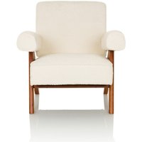 POOLY - Loungesessel Weiß