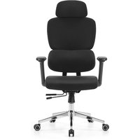 Ergomy WF 2 - Home Office Bürostuhl Schwarz