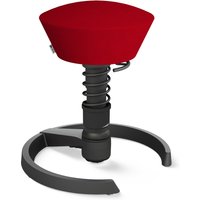 AERIS SWOPPER MIT GLEITER - Swopper Low Mikrofaser Rot Gestell Schwarz