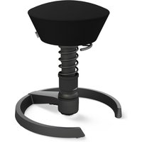 AERIS SWOPPER MIT GLEITER - Swopper Low Wollmischung Schwarz Gestell Schwarz