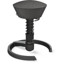 AERIS SWOPPER MIT GLEITER - Swopper Standard Wollmischung meliert Schiefergrau meliert Gestell Schwarz