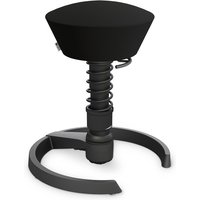 AERIS SWOPPER MEDIFLEX MIT GLEITER - Swopper Standard Schwarz Kunstleder Mediflex Gestell Schwarz