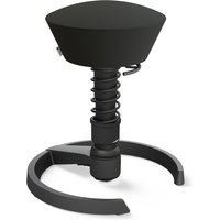 AERIS SWOPPER MIT GLEITER - Swopper Standard Kunstleder Schwarz Gestell Schwarz