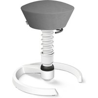 AERIS SWOPPER MIT GLEITER - Swopper Standard Mikrofaser Grau Gestell Weiß