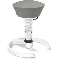 AERIS SWOPPER MIT GLEITER - Swopper Standard Wollmischung meliert Steingrau meliert Gestell Weiß