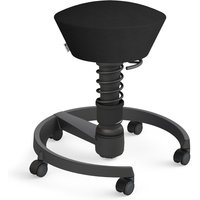 aeris-swopper-mit-rollen-swopper-low-mikrofaser-schwarz-gestell-schwarz