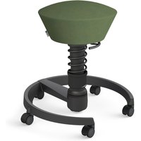 aeris-swopper-mit-rollen-swopper-low-mikrofaser-gruen-gestell-schwarz