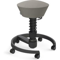 AERIS SWOPPER MIT ROLLEN - Swopper Standard Wollmischung Grau Gestell Schwarz