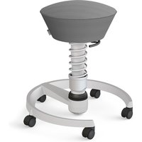AERIS SWOPPER AIR MIT ROLLEN - Swopper Standard Grau Mesh-Gewebe AIR Gestell Hellgrau metallic