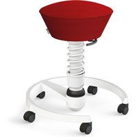 AERIS SWOPPER AIR MIT ROLLEN - Swopper Standard Rot Gestell Weiß Mesh-Gewebe AIR