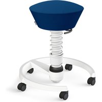 AERIS SWOPPER MIT ROLLEN - Swopper Standard Wollmischung Blau Gestell Weiß