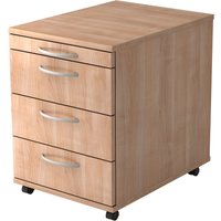 BARI 1606 BO - Nussbaum Bogengriff Kunststoff