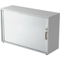 BETA 1732S | Rollladenschrank | 2 OH - Grau Streifengriff Kunststoff