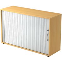 BETA 1732S | Rollladenschrank | 2 OH - Buche Bogengriff Metall