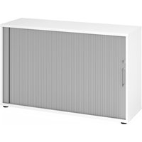 BETA 1732S | Rollladenschrank | 2 OH - Weiß Metallgriff