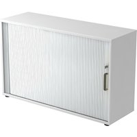 BETA 1732S | Rollladenschrank | 2 OH - Weiß Streifengriff Kunststoff