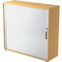BETA 1733S | Rollladenschrank | 3 OH - Buche Streifengriff Kunststoff
